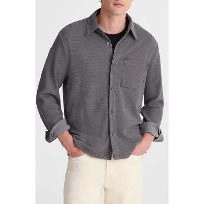 Madewell Devoe Button-up Shirt In Gray