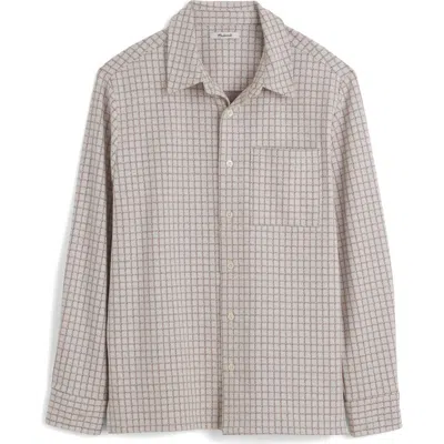 Madewell Devoe Button-up Shirt In Winter White