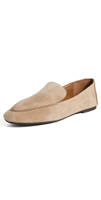 Madewell Dolli Glove Loafers Walnut Shell In Neutral