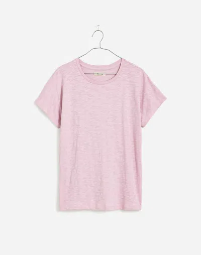 Madewell Dolman-sleeve Crewneck Tee In Classic Lilac