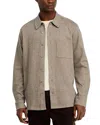 Madewell Donegal Twill Button Front Shirt In Wheat