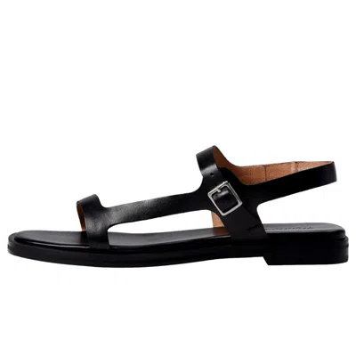 Madewell Dory 90s Minimal Sandal True Black Nk015-blk Women's