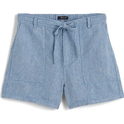 MADEWELL MADEWELL DRAWSTRING LINEN SHORTS
