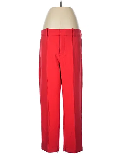 Pre-owned Madewell Dress Pants In Red