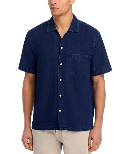 Madewell Indigo Dyed Camp Shirt