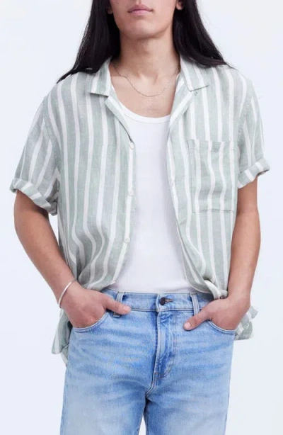 MADEWELL EASY LINEN SHORT SLEEVE SHIRT