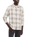 Madewell Easy Long Sleeve Shirt In Slub Twill In Form Gray