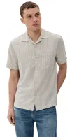 Madewell Easy Stripe Shirt In Cotton Colton Stripe