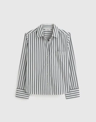Madewell Easy Y-neck Button-up Shirt