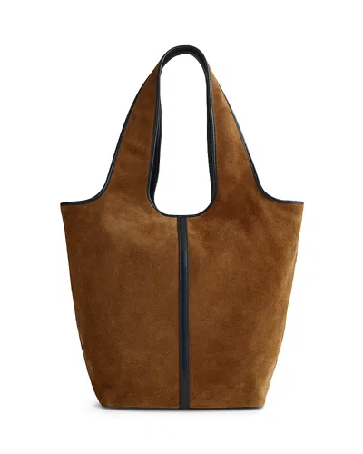 Madewell The Ellis Shopper Tote In Brown