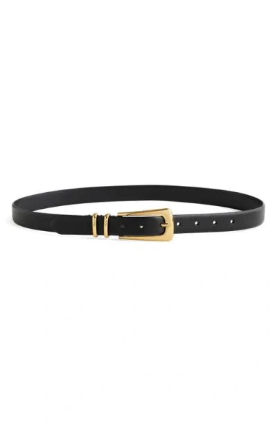 MADEWELL MADEWELL ELONGATED BUCKLE BELT
