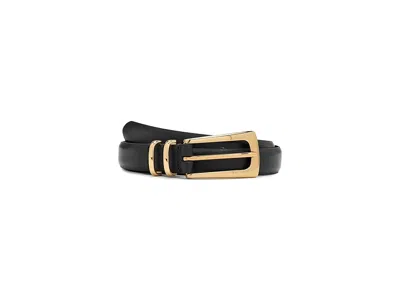 Madewell Elongated Buckle Belt Women's Belts True Black: Xl