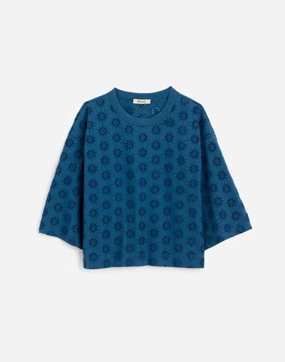 Madewell Embroidered Wide-sleeve Boxy Tee