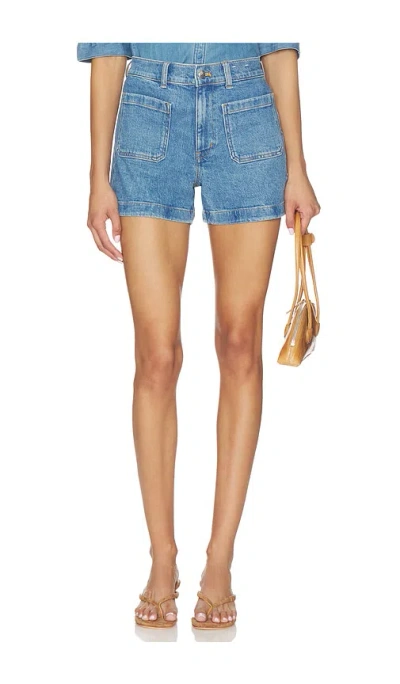 Madewell Emmet Shorts In Blue