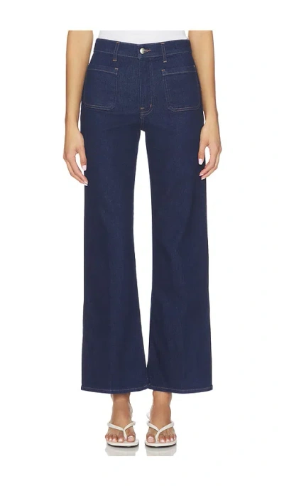 Madewell Emmy Wide Leg Jean In Blue