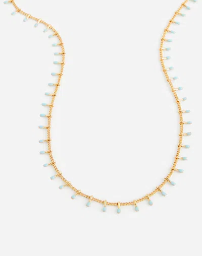 Madewell Enamel Chain Choker Necklace