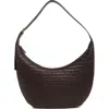 Madewell Essential Curve Shoulder Bag In Coffee Bean