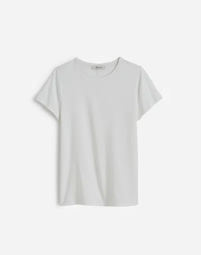 Madewell Slim Shrunken Tee In White