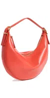 Madewell Essentials Crescent Mini Crossbody Bag Himalayan Orange In Himalayan Orange
