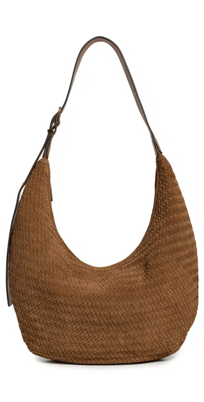 Madewell Essentials Curve Shoulder Bag Dried Acorn