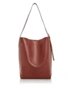 Madewell Transport Bucket Bag In Warm Cinnamon