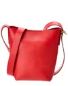 Madewell The Essential Mini Bucket Tote In Orange