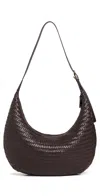Madewell Essentials Slouch Hobo Woven Coffee Bean In Coffee Bean