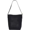 Madewell Essentials Suede Bucket Bag In Purple