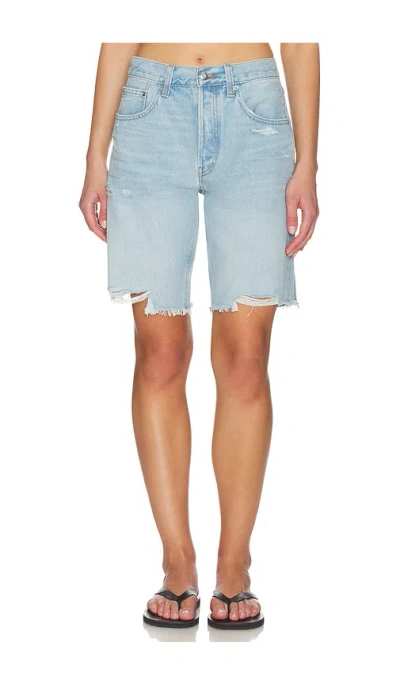 Madewell Essex Shorts In Blue