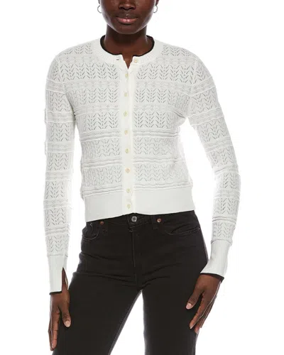 Madewell Everleigh Stitch Cardigan In White