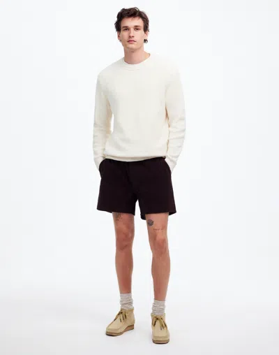 Madewell Everywear Short In Dark Carob