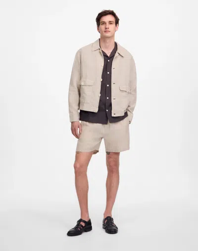 Madewell Everywear Short In Neutral