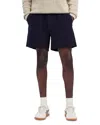 Madewell Everywhere Cotton Stretch Seersucker Shorts In Juniper Berry