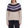 Madewell Fair Isle Sweater In Oatmeal Fairise