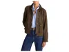 Madewell Waxed Zip-front Jacket In Brown