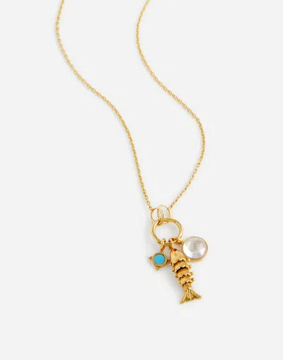 Madewell Fish Charm Necklace