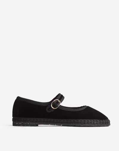 Madewell Flabelus Antonia Mary Janes In Black