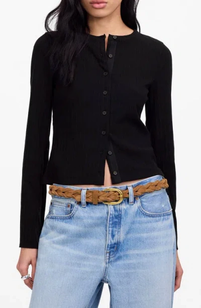 Madewell Flare Sleeve Cotton Cardigan