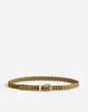 Madewell Flat Studded Western Suede Belt