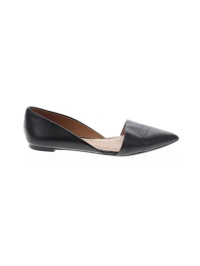 Pre-owned Madewell Flats In Black