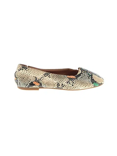 Pre-owned Madewell Flats In Gold