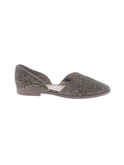 Pre-owned Madewell Flats In Gold