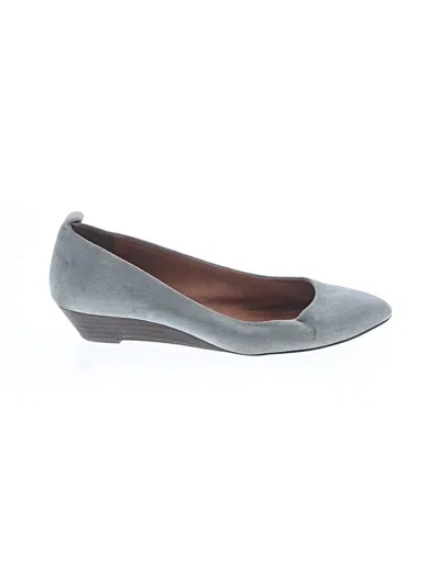 Pre-owned Madewell Flats In Gray
