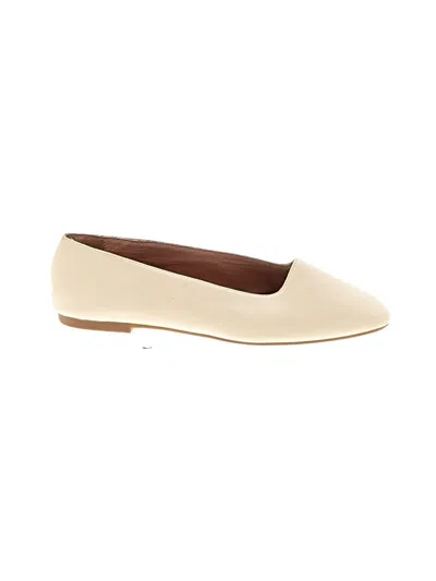 Pre-owned Madewell Flats In Ivory