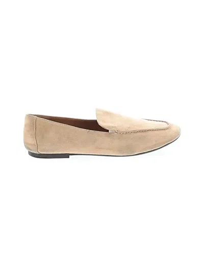 Pre-owned Madewell Flats In Tan