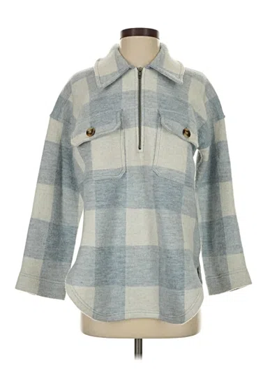 Pre-owned Madewell Fleece Jacket In Blue