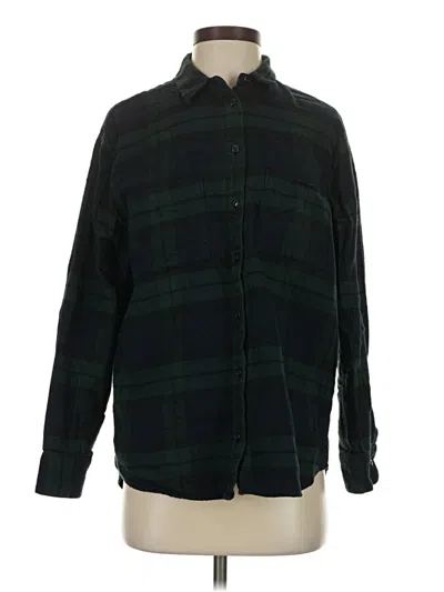 Pre-owned Madewell Fleece Jacket In Green