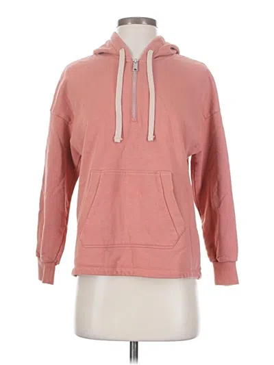 Pre-owned Madewell Fleece Jacket In Pink