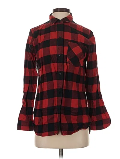Pre-owned Madewell Fleece Jacket In Red