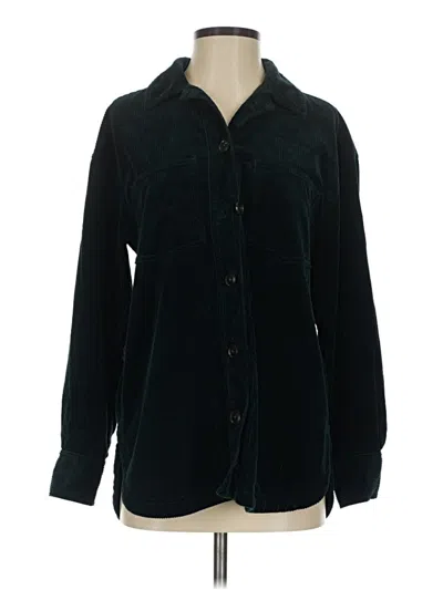 Pre-owned Madewell Fleece Jacket In Teal